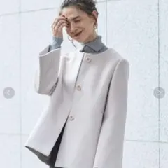 アローズ　フレアノーカラーコート