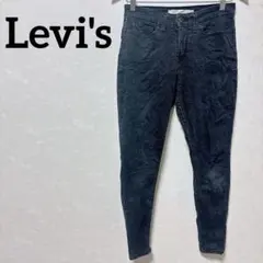 Levi's 黒 ブラック スキニーデニム カジュアル 古着 レディース