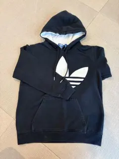 adidas Originals トレフォイル パーカー ブラックのサムネイル