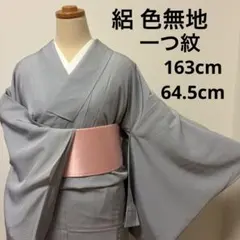 未使用 単衣 色無地（細筋文）裄67 正絹美品 - メルカリ