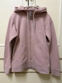 mont-bell フルジップ フード付きパーカー ピンク★レディース M★
