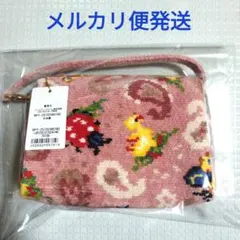 フェイラー　FEILER　ハイジペイズリー　手付きポーチ　WEB限定　ピンク