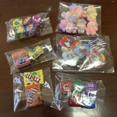 mビーズ、ラブブデコパ、キティビーズ