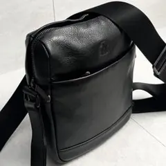 美品 ダンヒル ショルダーバッグ ボードン レザー 斜め掛け ブラックのサムネイル