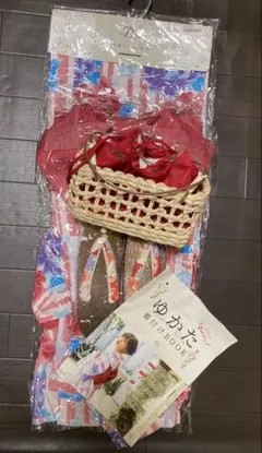 Dita 浴衣・帯セット 木製下駄付き