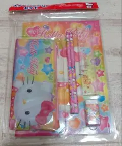 ハローキティ ステーショナリーセット 文房具セット 平成レトロ 2006年
