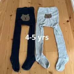 babygap くまちゃんタイツ２枚set