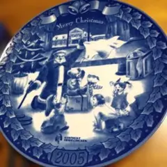 KFC 2005年 クリスマスプレート 皿のサムネイル