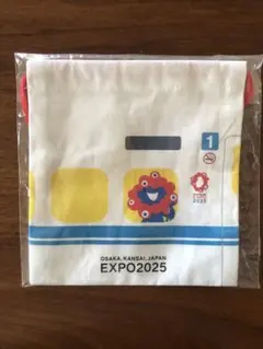 関西万博ミャクミャク　巾着　コップ袋