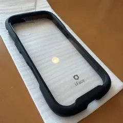 Hamee iFace 公式 iPhone17 強化ガラス クリアケース 黒のサムネイル