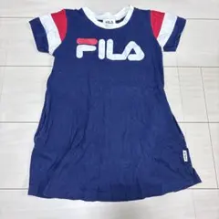 FILA 半袖ワンピース ネイビー 110のサムネイル