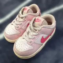 Nike dunk ダンク スニーカー ピンク キッズサイズ