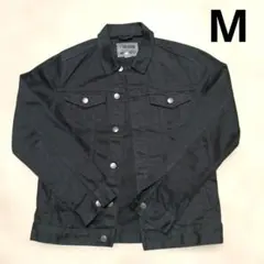21MEN ブラック デニムジャケット ジャケット　Gジャン M　メンズ