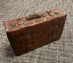 100年以上前のこおろ型 スーツケース 寅さんバッグ 明治 大正時代