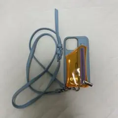 ajew iPhone13Pro ケース ストラップ付き