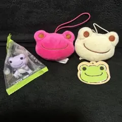 かえるのピクルス　インテリア　ミニフィギュア　もちもちフェイスマスコット