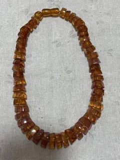 琥珀 ネックレス