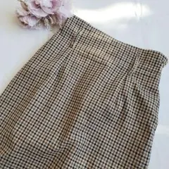 natural couture　ナチュラルクチュール　チェックスカート