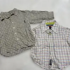 baby GAP チェック柄シャツ 80cm 90cm