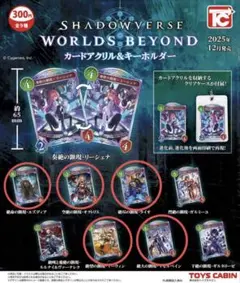 シャドーバース ガチャガチャ カードアクリル&キーホルダー　5個セット