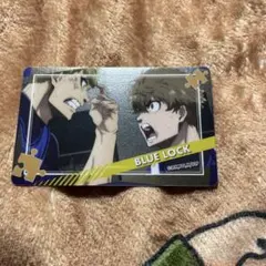 ブルーロック トレーディング コレクトメタリックカード 雷市 陣吾＆成早 朝日