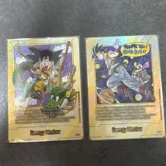 ドラゴンボール 英語版エナジーマーカー 2장 세트