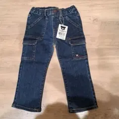 新品　ミキハウス　DOUBLE.B デニムパンツ 90