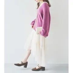 【試着のみ・タグ付き】dazzlin チビフリチュールボリュームスカート