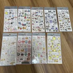 大人の図鑑シール　サンリオセット　単品売り可能