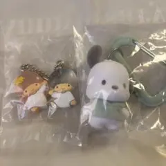 サンリオ　なかよしドロップチャーム、カラビナマスコットチャーム　セット