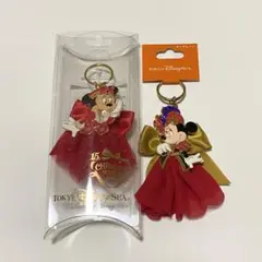 【 ディズニー 】キーチェーン ミニー