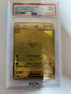 メガサーナイトex mur PSA9