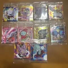 ドラゴンボール　超戦士シール　ウエハース　10枚セット