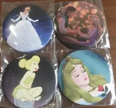 東京ディズニーリゾート　缶バッジ4つセット NB05