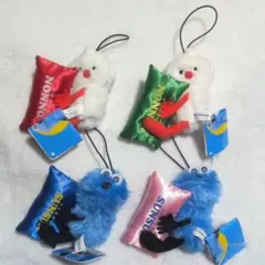 パペットスンスン おやすみピローマスコット スンスン ノンノン 4種セット