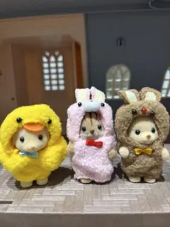 シルバニアファミリー 赤ちゃんトリオ(マスコット)