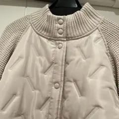 MEDOCキルティング異素材コンビロングコートYAMADAYA