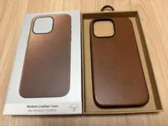 NOMAD Modern leather case iphone15promax
