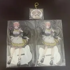 五等分の花嫁　Bigアクリルスタンド　アクリルキーホルダー　３点セット　中野一花