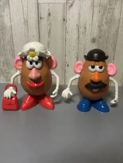 ディズニー トイストーリー4 ポテトヘッド夫婦 フィギュアセット 希少