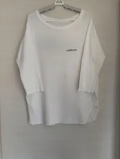 california ロゴ ラグランスリーブ Tシャツ Lサイズ