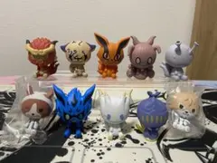 NARUTO　一番くじ　フィギュア　ちょこのっこ　フルコンプセット 一番くじ NARUTO-ナルト- 疾風伝 繋がる思い E賞 尾獣ちょこのっこ 全9