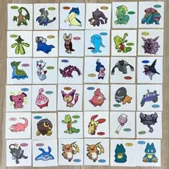 【希少品あり】ポケモンパン デコキャラシール ×87枚(3ページ分ございます)