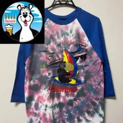 Hamm's Bear/ハムズベア タイダイ柄 ラグランT