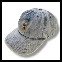 NIKE ナイキ テニス チャレンジコート デニム 6パネルキャップ 90s