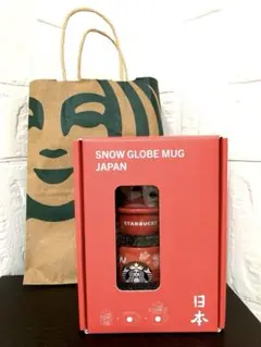 スターバックス　コレクタブルスノーグローブ＆マグ JAPAN 89ml