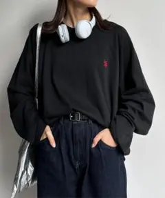 【試着のみ】U.S. POLO ASSN. ロングTシャツ ミニ裏毛