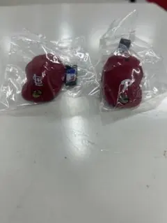 フィリーズ　カージナルス　ニューエラ　赤いキャップ型キーホルダー