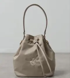 Beverly Hills Polo Club 2WAYナイロン巾着型バッグ
