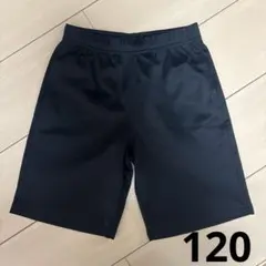 120 キッズ ハーフパンツ 半ズボン ブラック 体操服